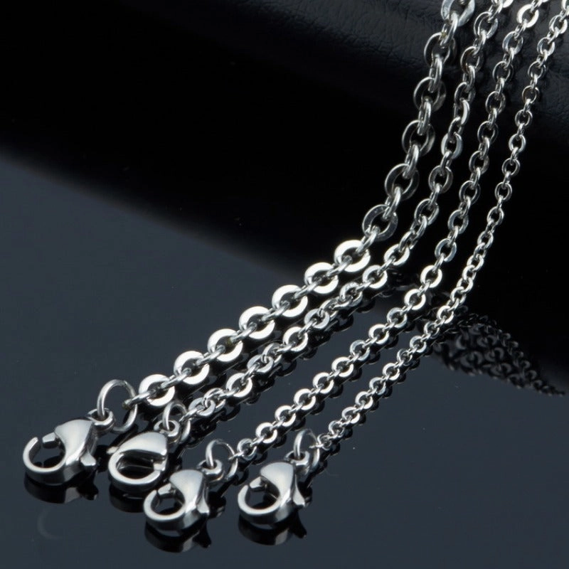 Wholesale Hip-hop Balloon Dog Pendant Necklace with Stainless Steel Chain