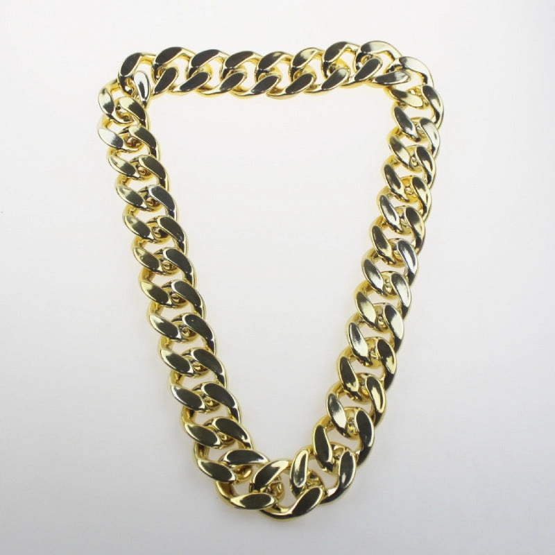 Wholesale Hip Hop Cuban Plastic ABS Necklaces