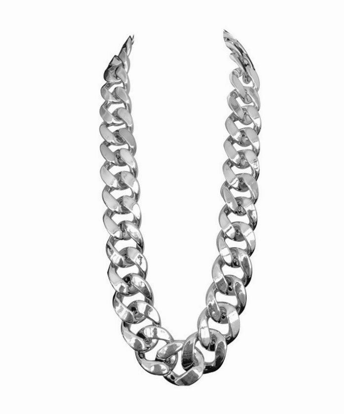 Wholesale Hip Hop Cuban Plastic ABS Necklaces