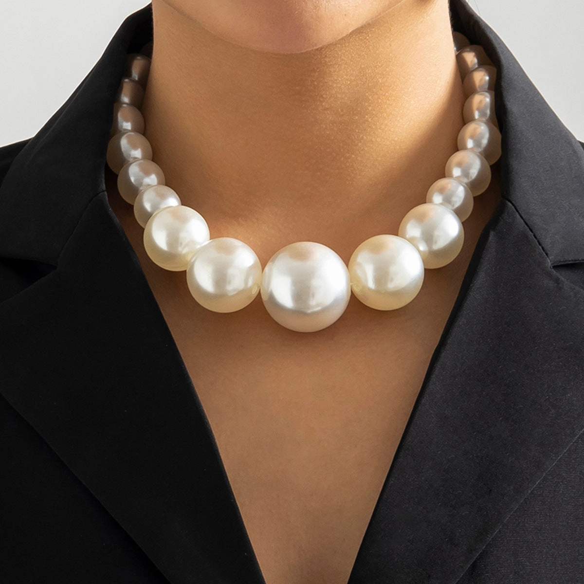 Wholesale Imitation Pearl Beads Chain Earrings Bracelet Necklaces Set