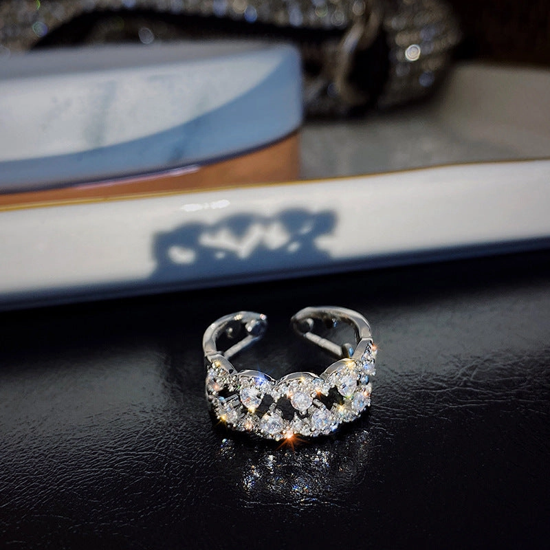 Wholesale Jewelry Diamond Sterling Silver Rings