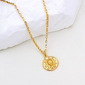 Wholesale Lion Head Pendant Copper Necklaces