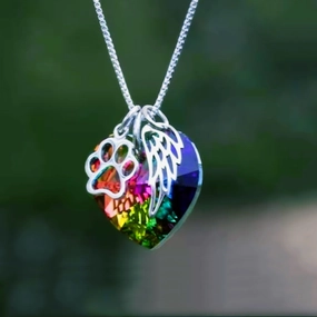 Wholesale Love Heart Summer Alloy Necklaces