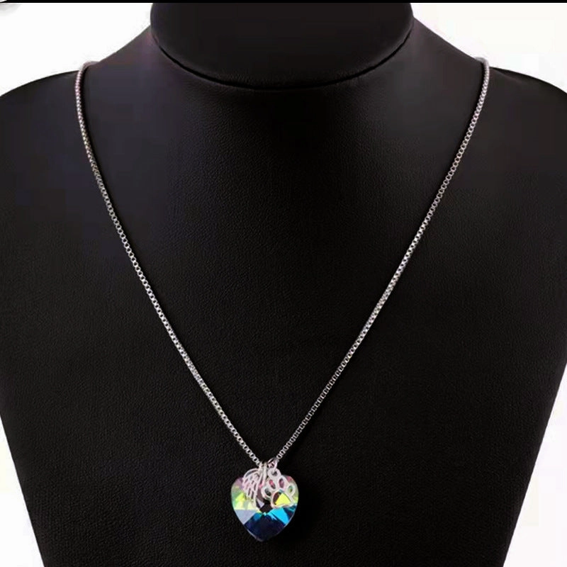 Wholesale Love Heart Summer Alloy Necklaces