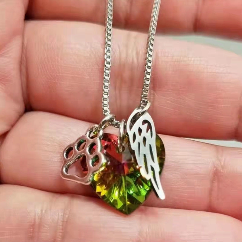 Wholesale Love Heart Summer Alloy Necklaces