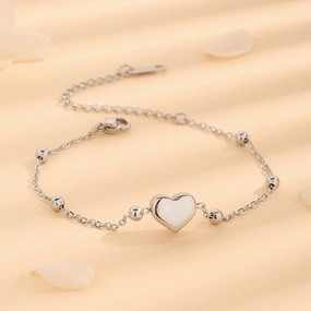 Wholesale Love Steel Ball Titanium Steel Bracelet