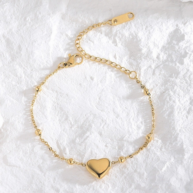 Wholesale Love Steel Ball Titanium Steel Bracelet