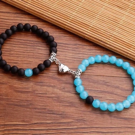 Wholesale Magnet Beaded Bracelet Set