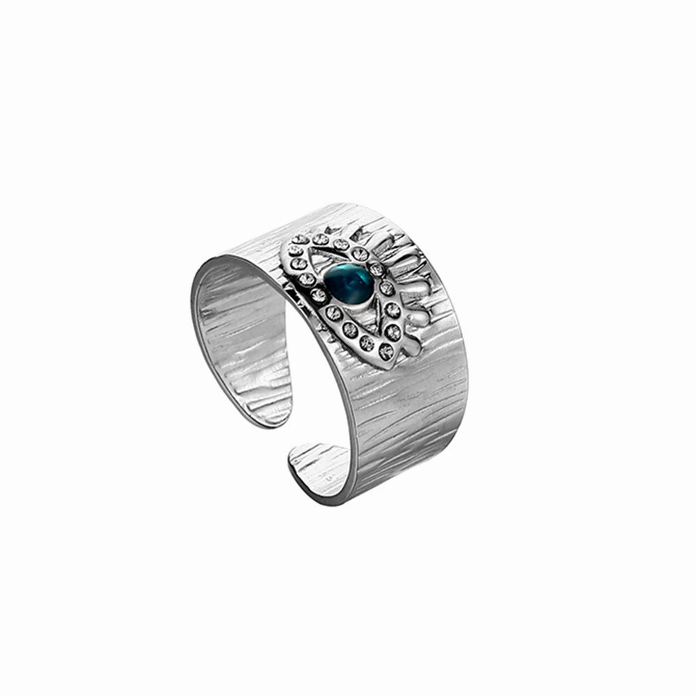 Wholesale Men's Stainless Steel Devil Eye Alloy Rings