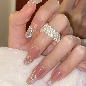 Wholesale Metal Chain Tassel Ring