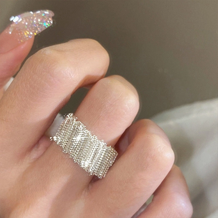Wholesale Metal Chain Tassel Ring