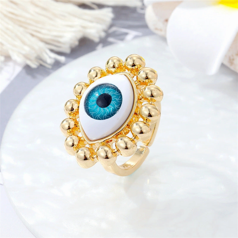 Wholesale Metal Devil Eye Ring