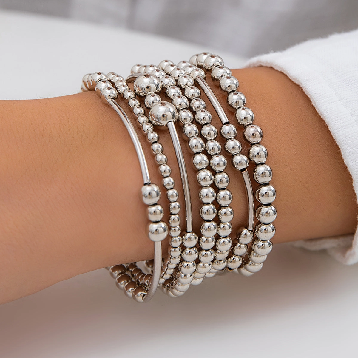 Wholesale Metal Love Pendant Bracelet Set
