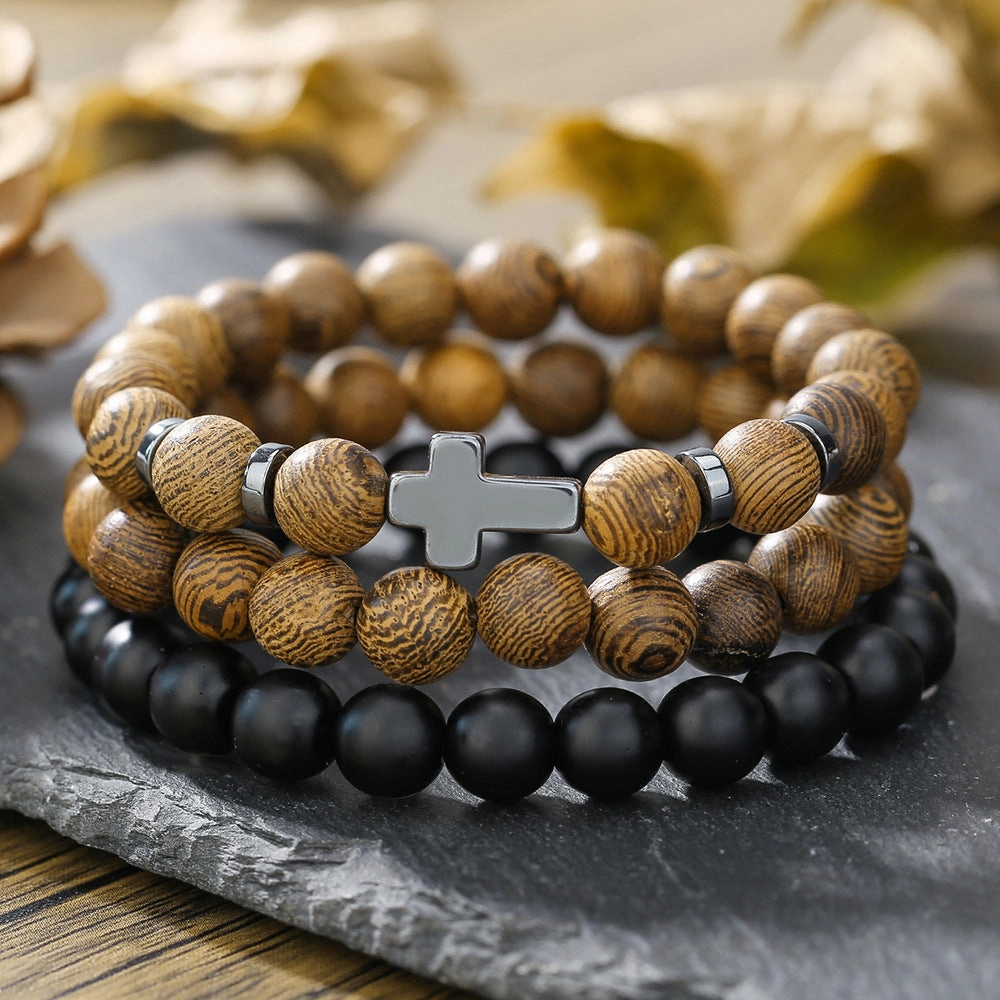 Wholesale Micro-paved Zirconia Dice Bracelet Set
