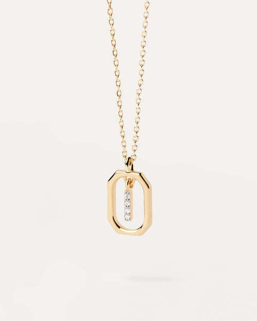 Wholesale MINI Alphabet Silver Necklaces