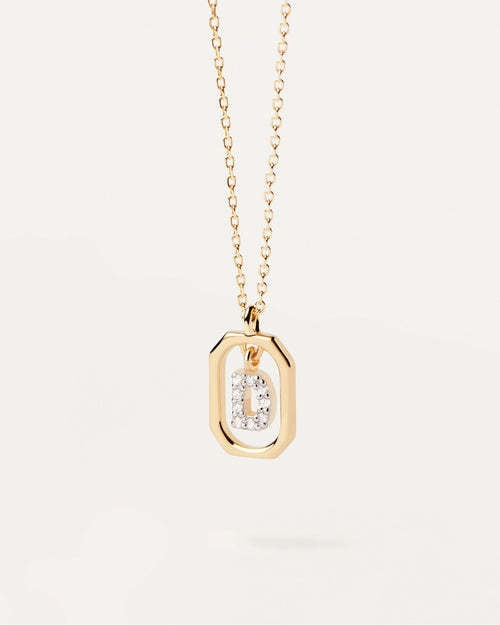 Wholesale MINI Alphabet Silver Necklaces