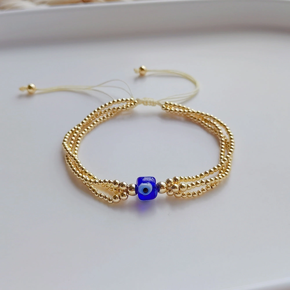 Wholesale Multi-layer Laminated MGB Beads Bracelet