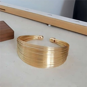 Wholesale Multi-layer Metal Wire Bracelets