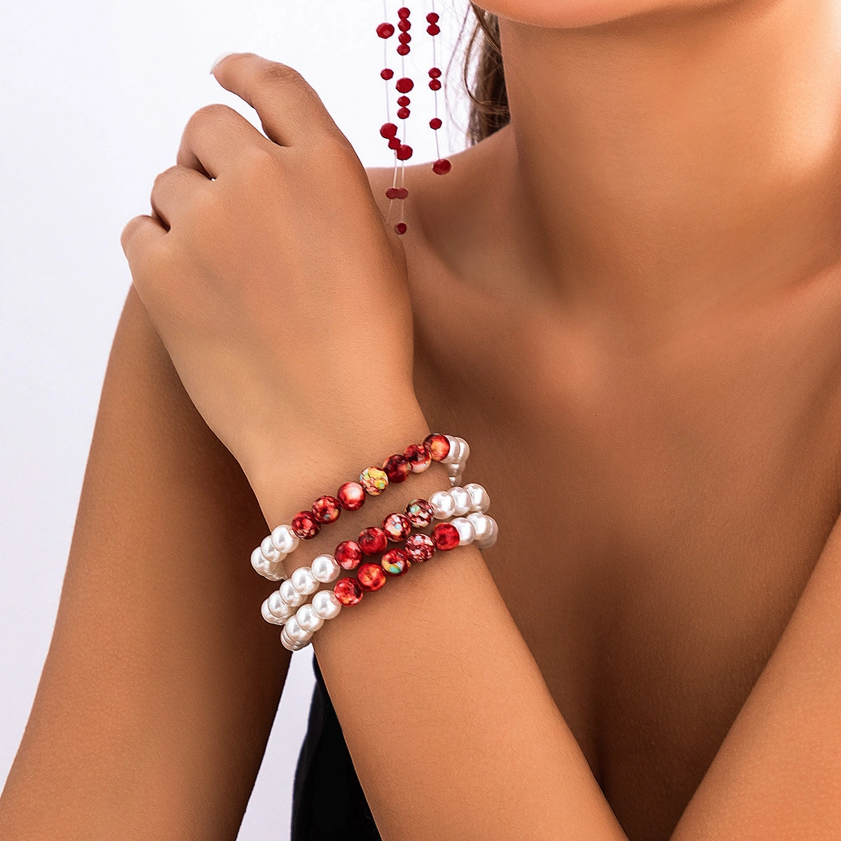 Wholesale Multi-layer Pearl Bracelet