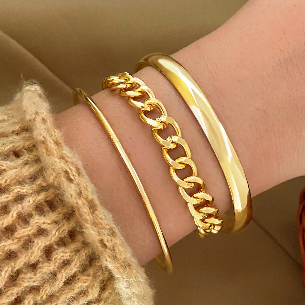 Wholesale Multi-layered Butterfly Bracelet Set