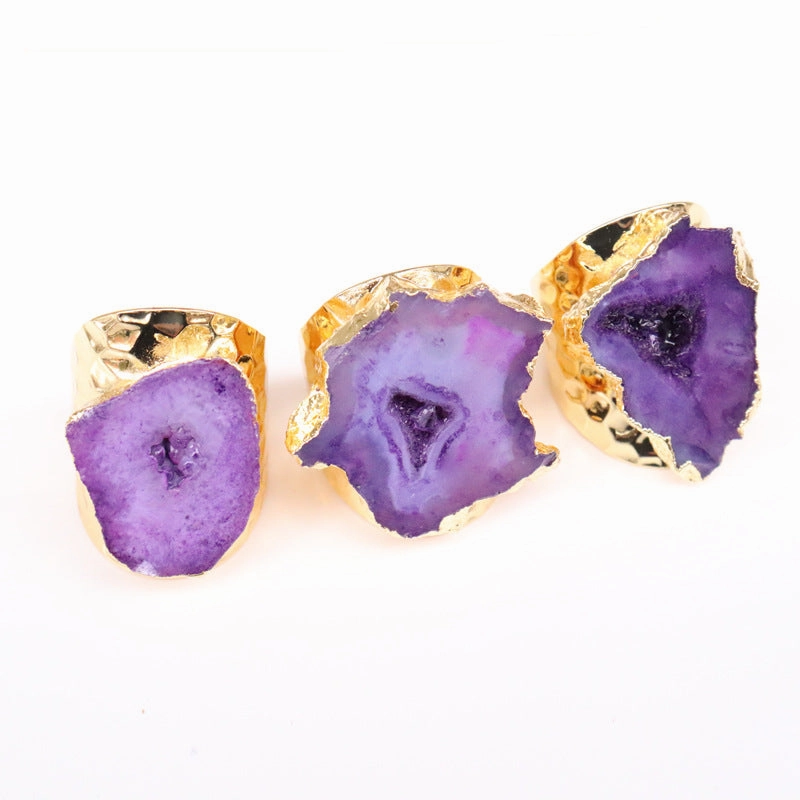 Wholesale Natural Agate Rings