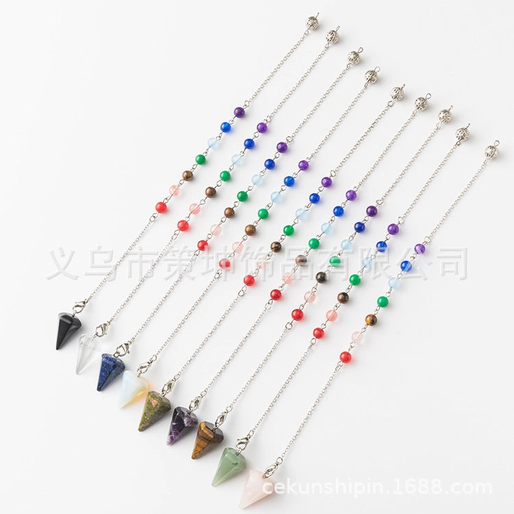 Wholesale Natural Stone Pendant Necklace