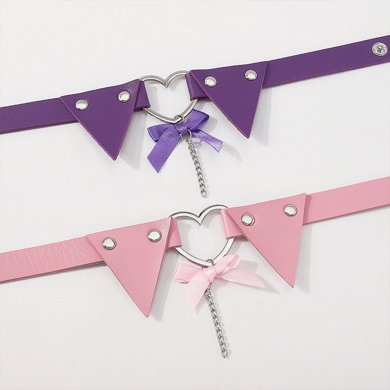 Wholesale Necklaces Alloy N10164 Gothic Dark Style Goth Theme Choker Collar OLY-NE-QD001