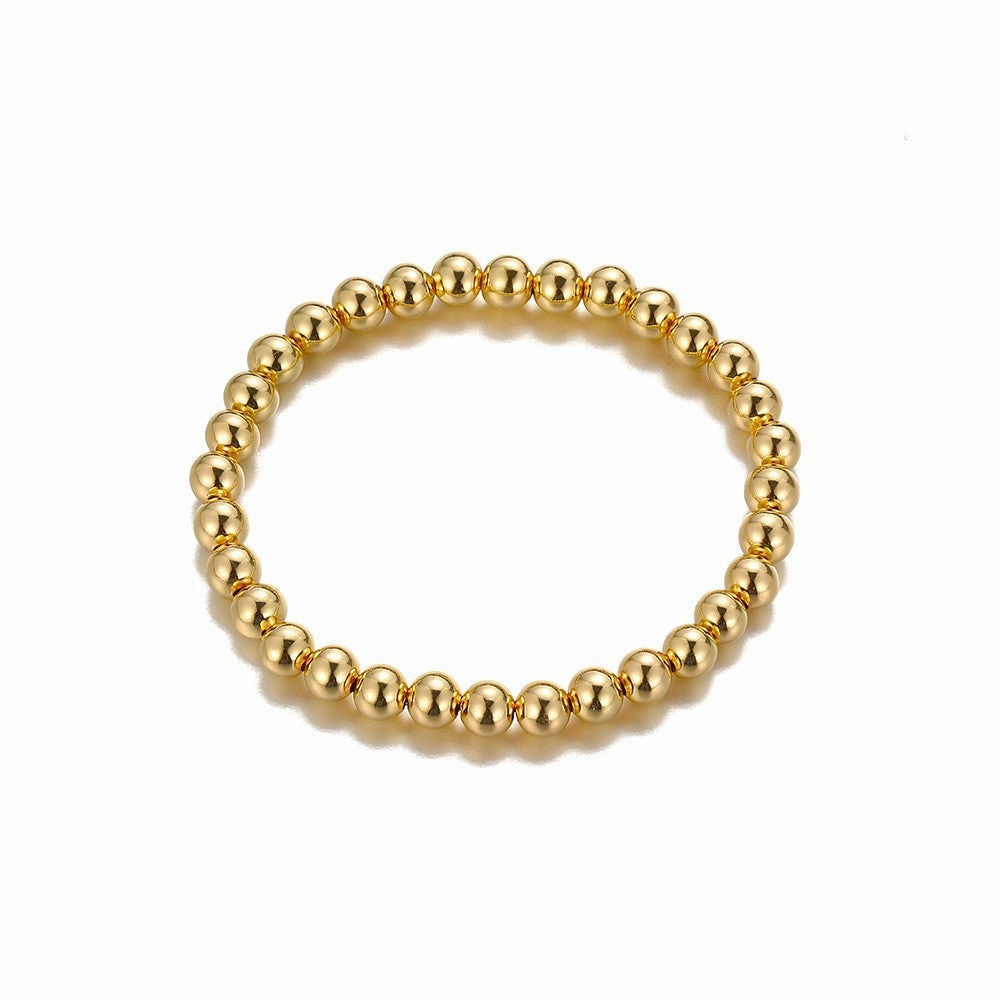 Wholesale Niche creative design temperament beaded bracelet set sweet and cool stacking jewelry