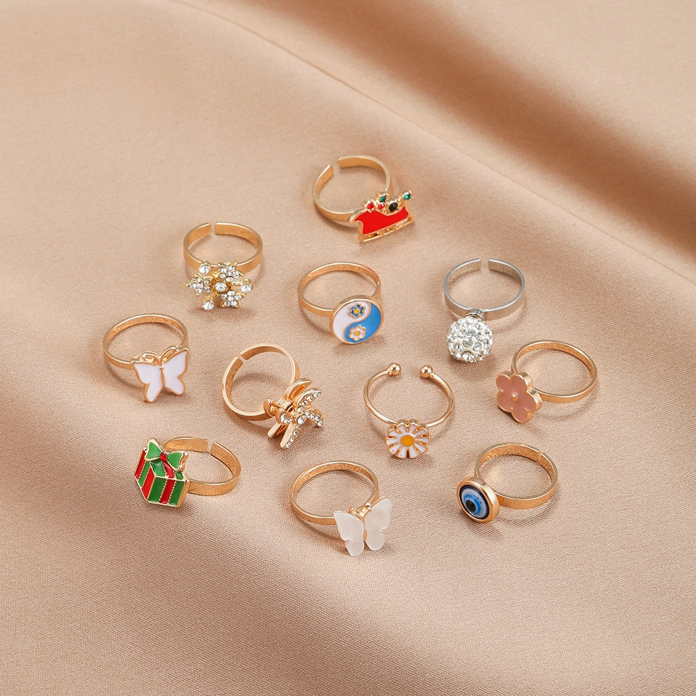 Wholesale of New Children's Metal Rotating Rings