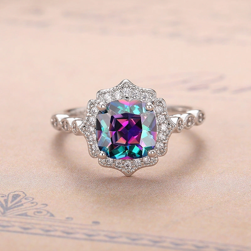 Wholesale of New Flower Shaped Copper Rings
