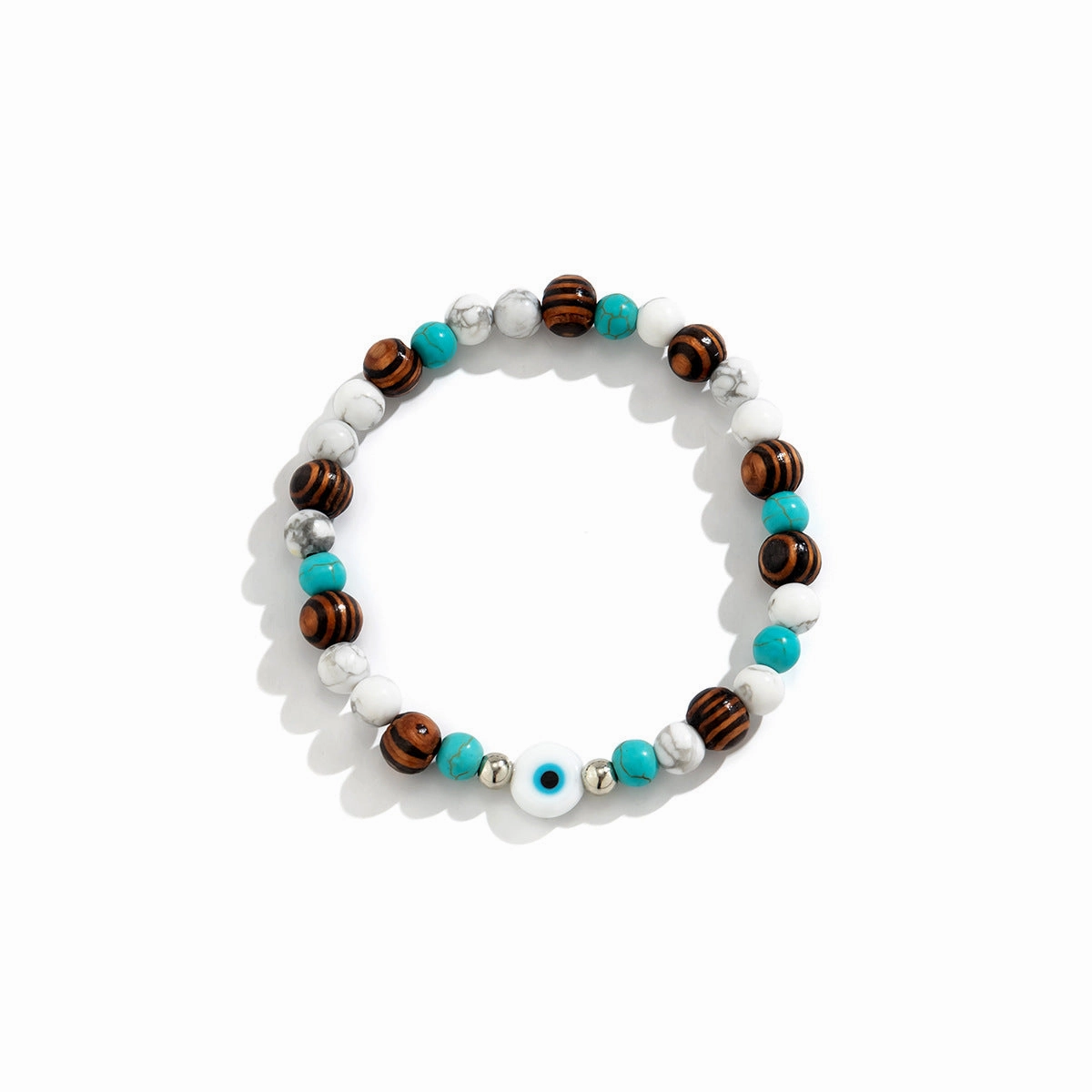 Wholesale of Songshi Men's Beaded Wood Bracelet