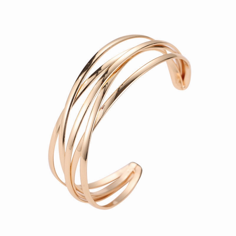 Wholesale Open Metal Cross Alloy Bracelet