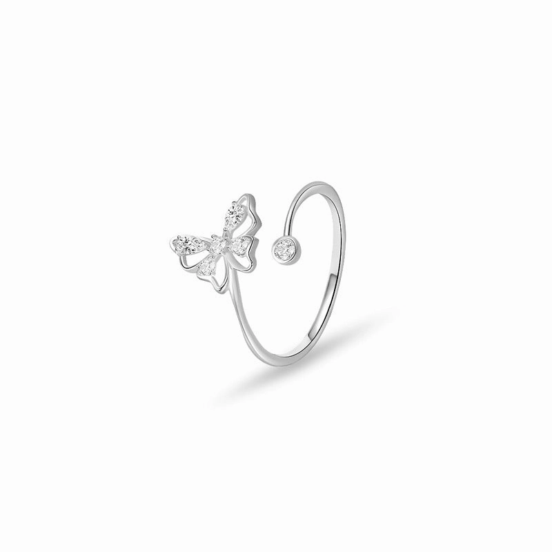 Wholesale Opening Butterfly Copper Rings