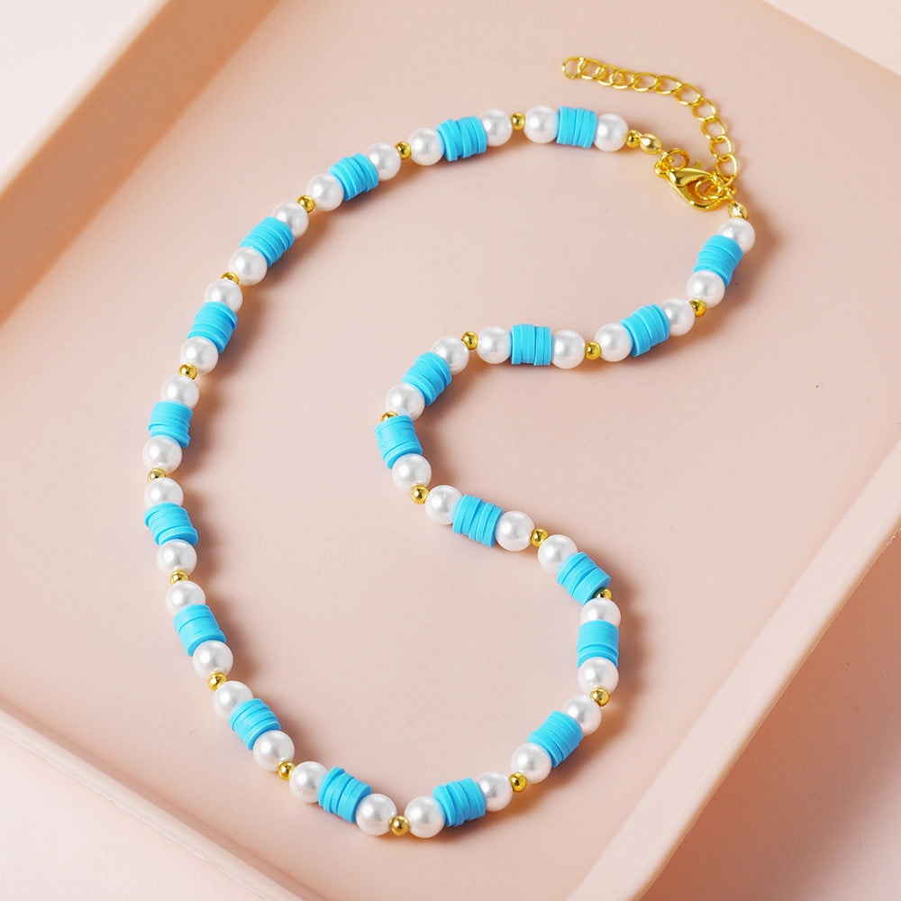 Wholesale Pearl Slime Necklaces