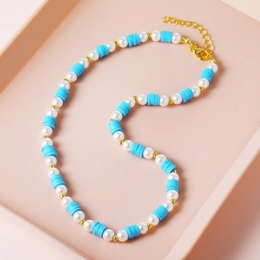 Wholesale Pearl Slime Necklaces