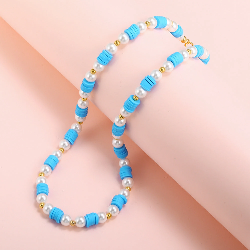Wholesale Pearl Slime Necklaces
