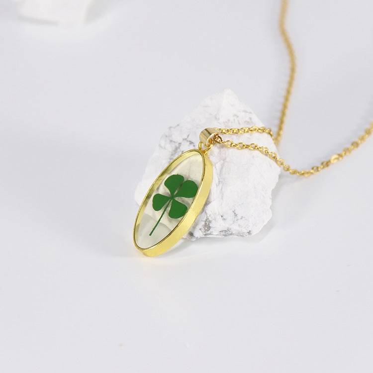 Wholesale Plant Specimen Resin Necklace