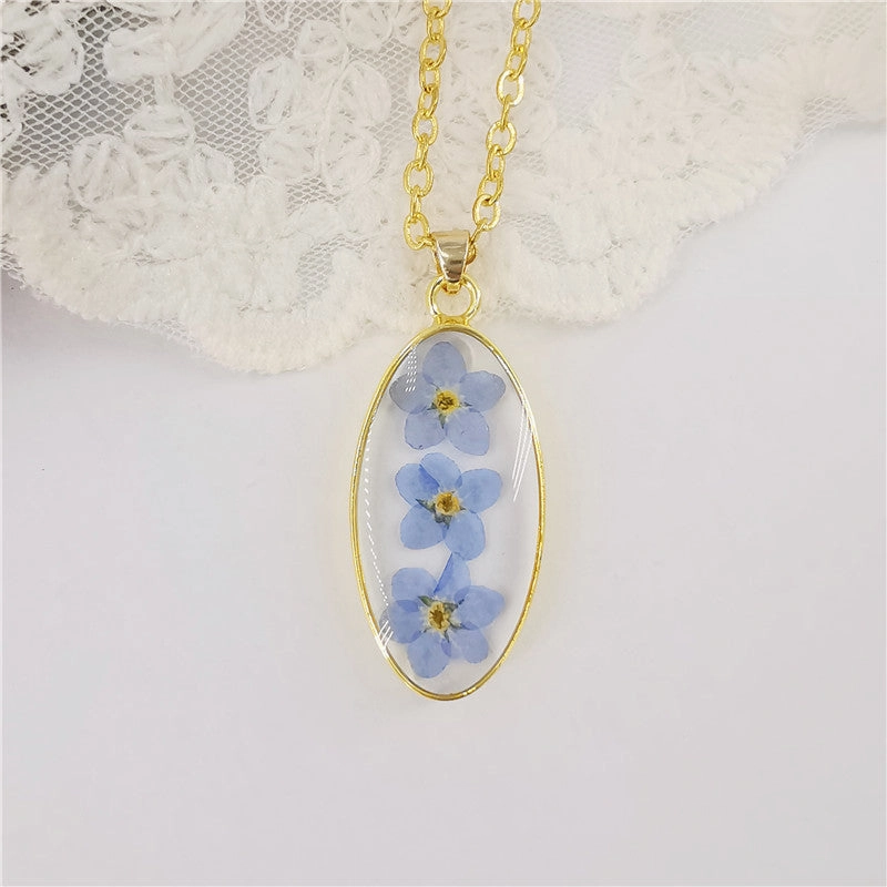 Wholesale Plant Specimen Resin Necklace
