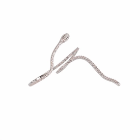 Wholesale Plating Diamond Opening Rings Alloy