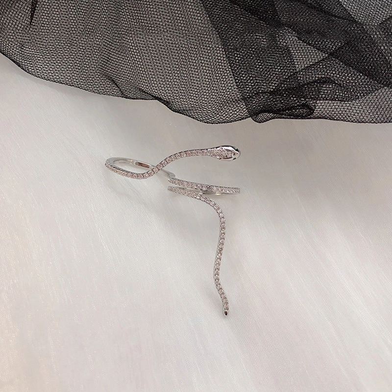 Wholesale Plating Diamond Opening Rings Alloy