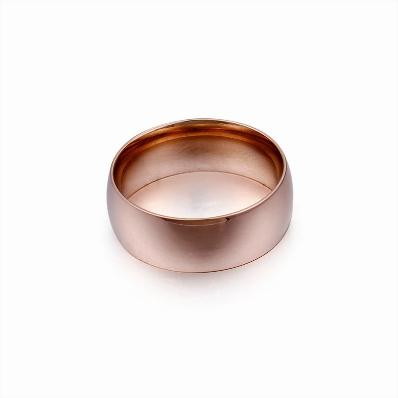 Wholesale Popular 8mm Stainless Steel Rings