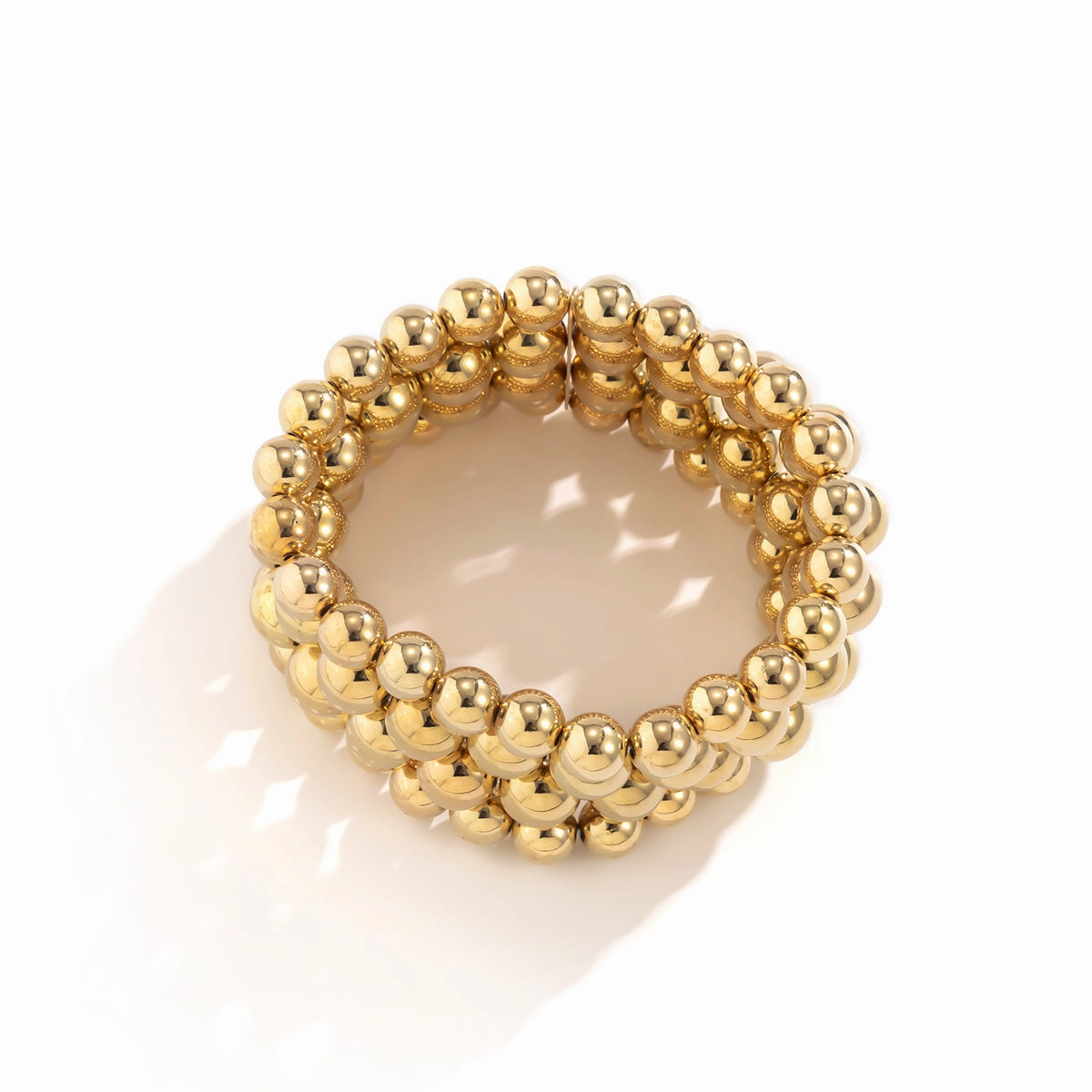 Wholesale Punk Style Exaggerated Ball Chain Bracelet