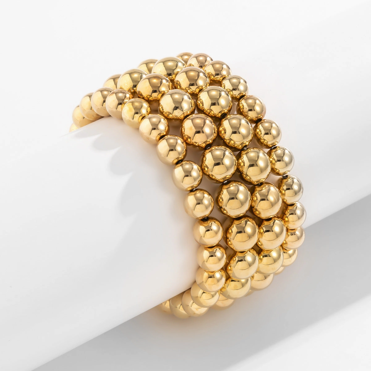 Wholesale Punk Style Exaggerated Ball Chain Bracelet