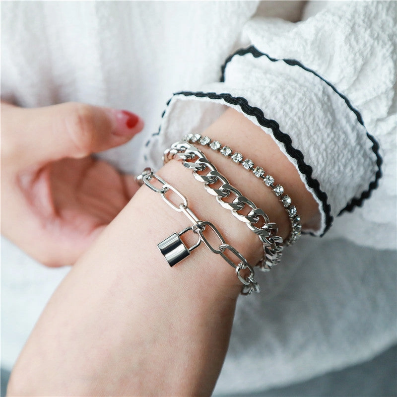 Wholesale Punk Style Women's Alloy Bracelets