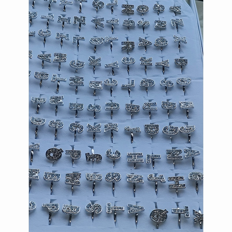 Wholesale Random 50pcs/100pcs Alloy Rings