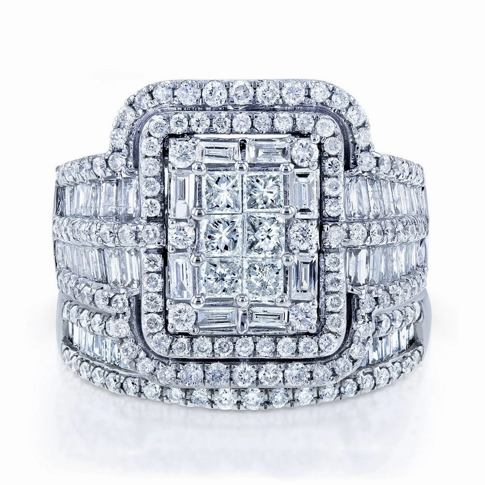 Wholesale Rhinestone Alloy Rings