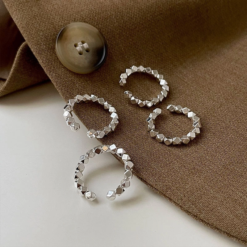 Wholesale Rhombus Silver Rings