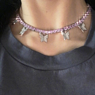 Wholesale Rice Beads Seashell Double Layer Alloy Necklaces