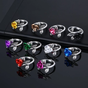Wholesale Rose Alloy Rings