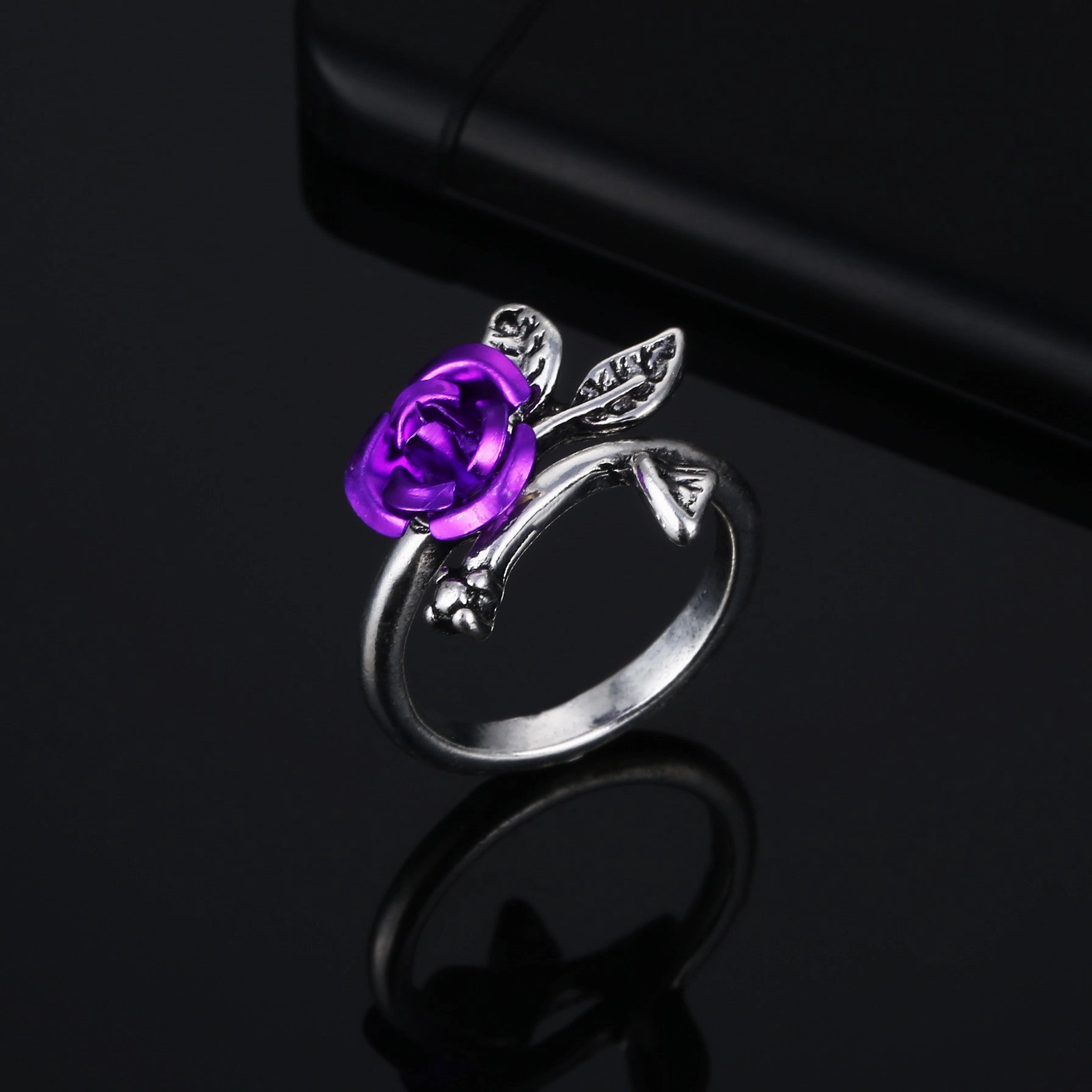 Wholesale Rose Alloy Rings